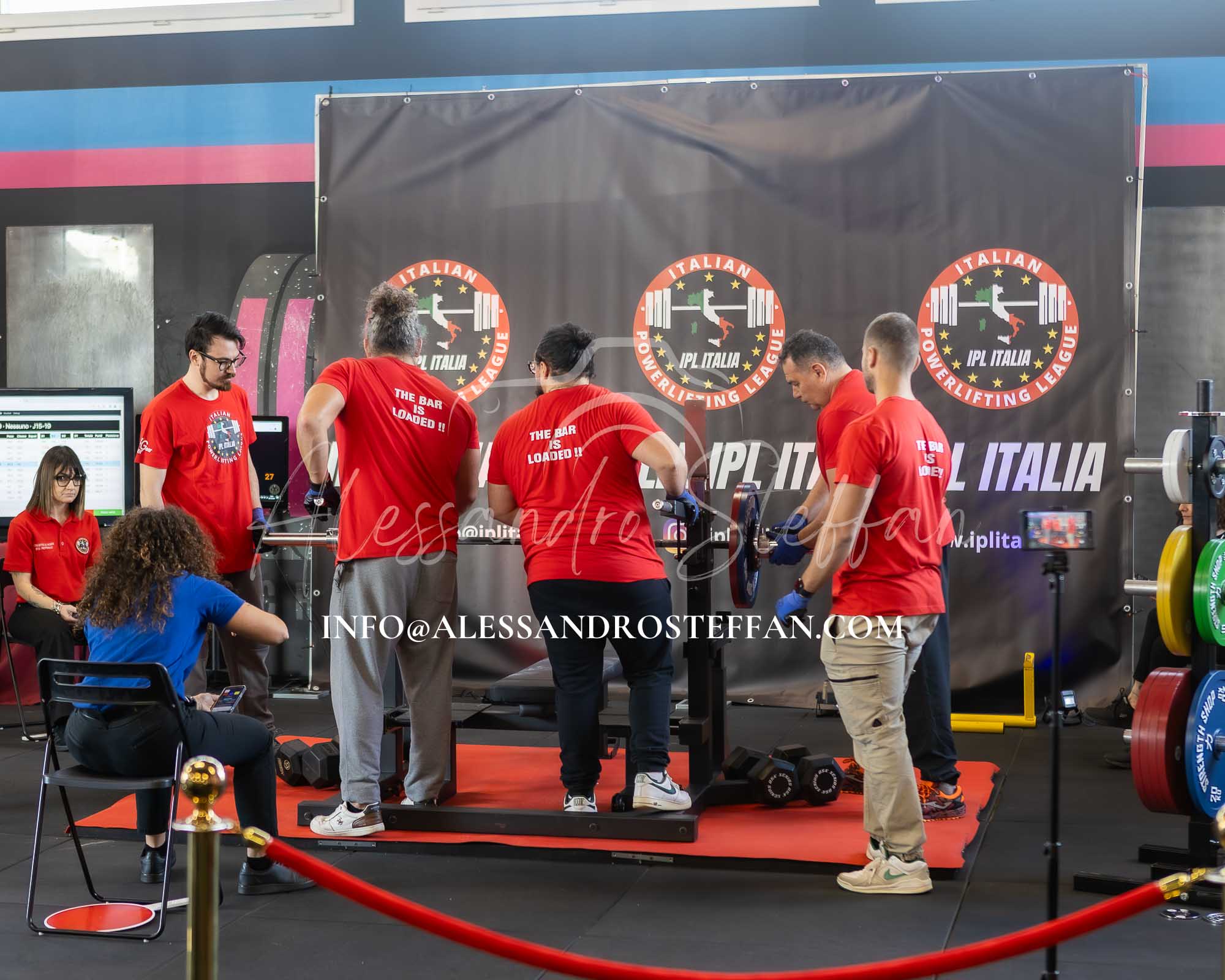 Alessandro Steffan – info@alessandrosteffan.com foto powerlifting atleti gara ipl italia cesena