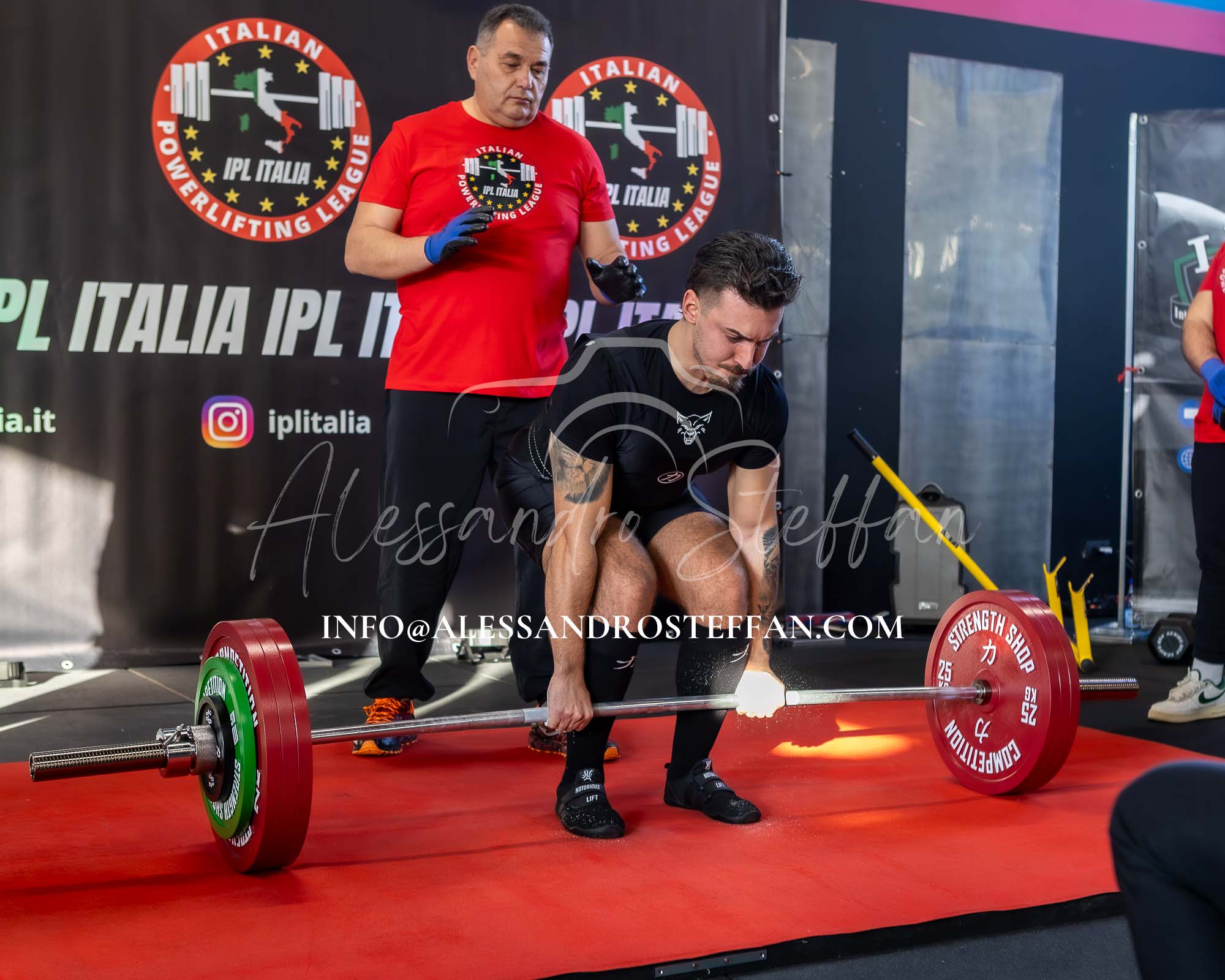 Alessandro Steffan – info@alessandrosteffan.com foto powerlifting atleti gara ipl italia cesena