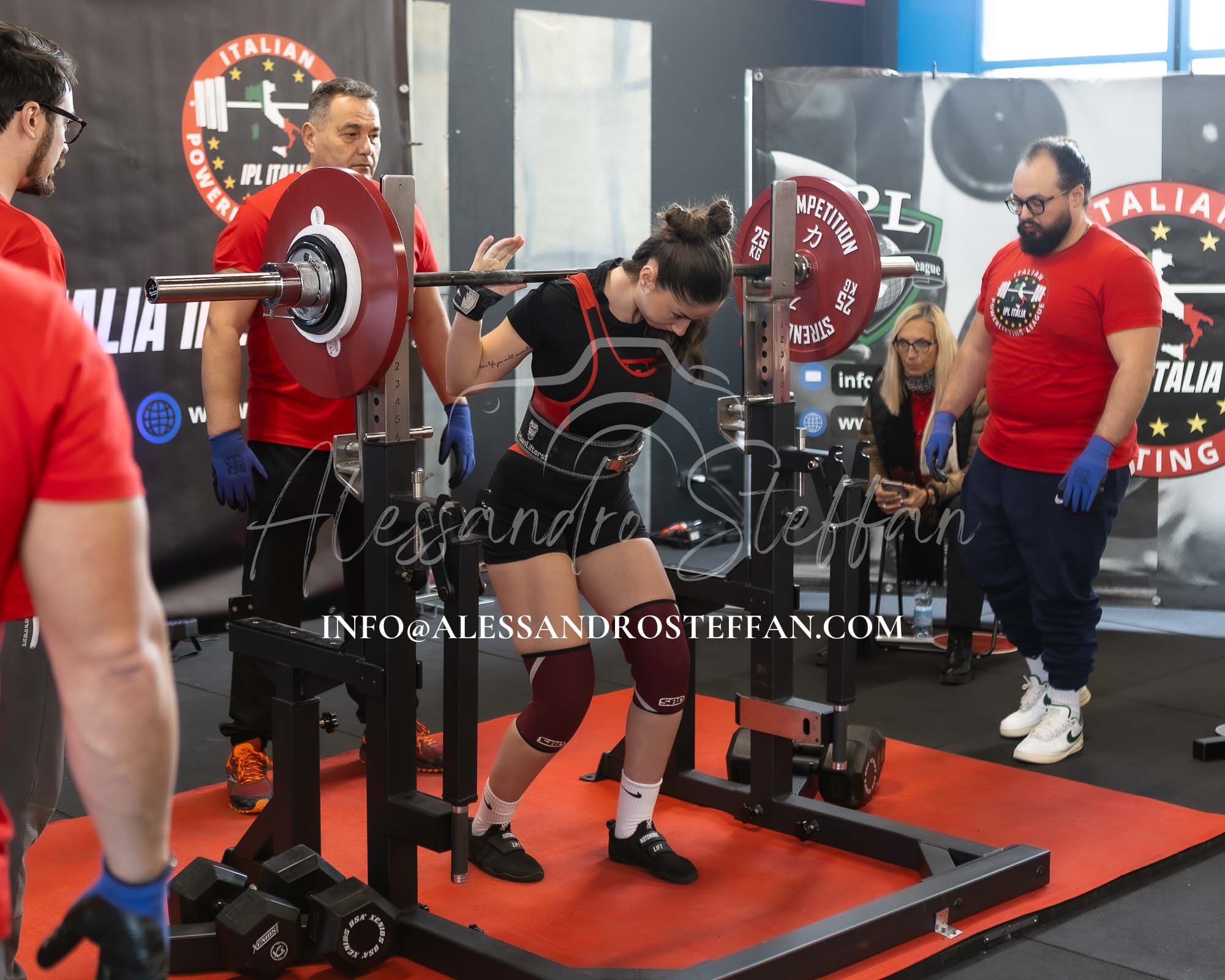 Alessandro Steffan – info@alessandrosteffan.com foto powerlifting atleti gara ipl italia cesena