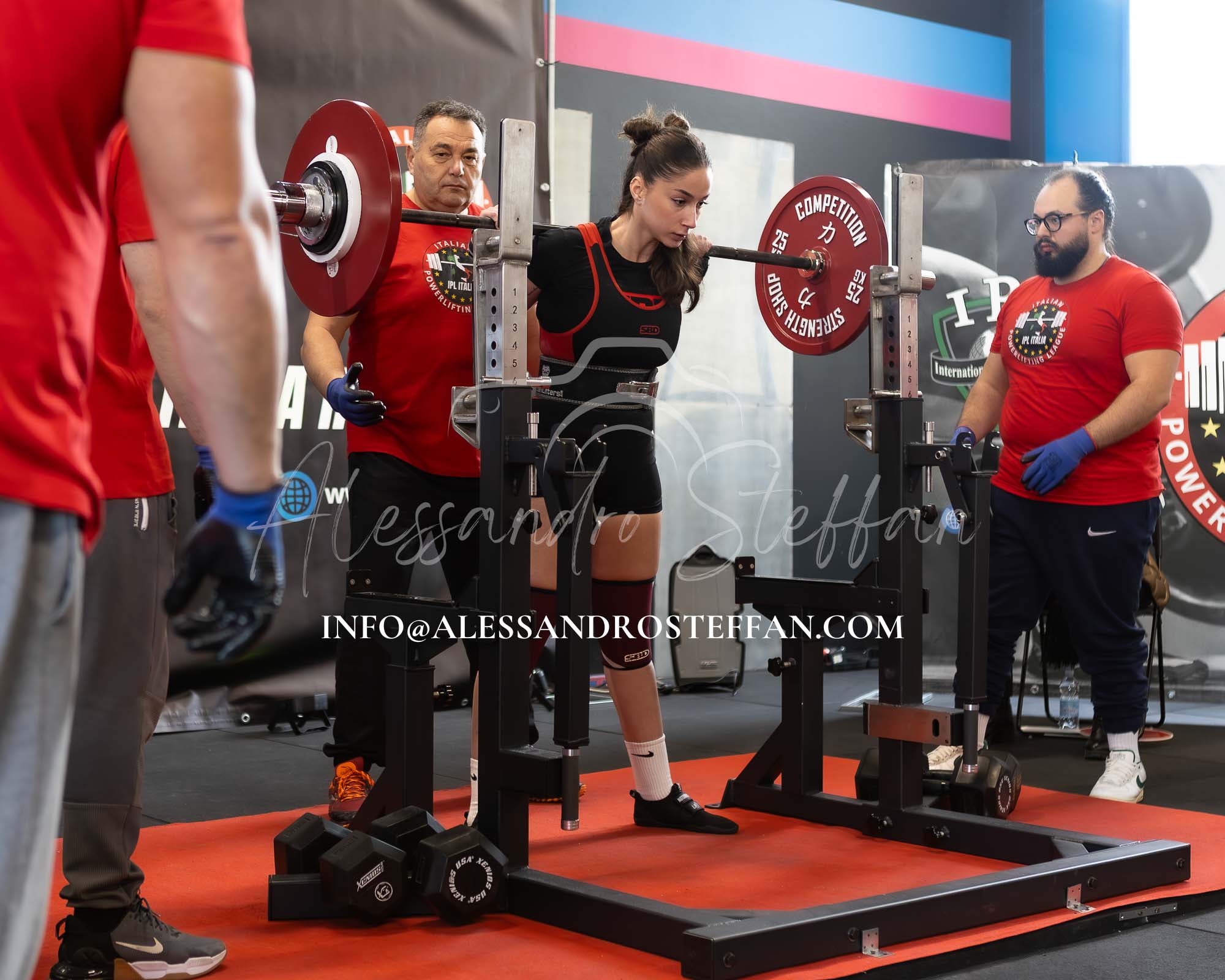 Alessandro Steffan – info@alessandrosteffan.com foto powerlifting atleti gara ipl italia cesena