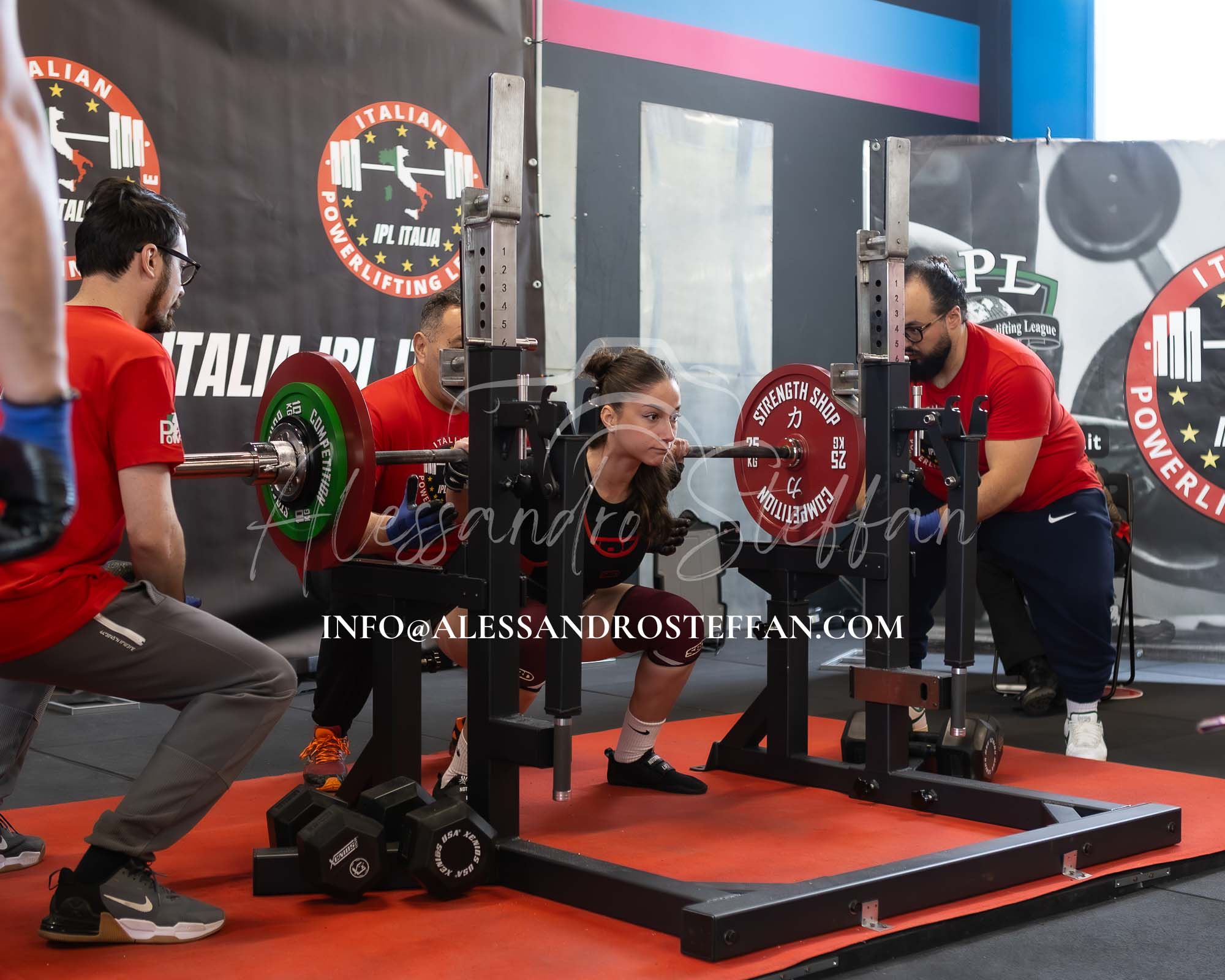 Alessandro Steffan – info@alessandrosteffan.com foto powerlifting atleti gara ipl italia cesena