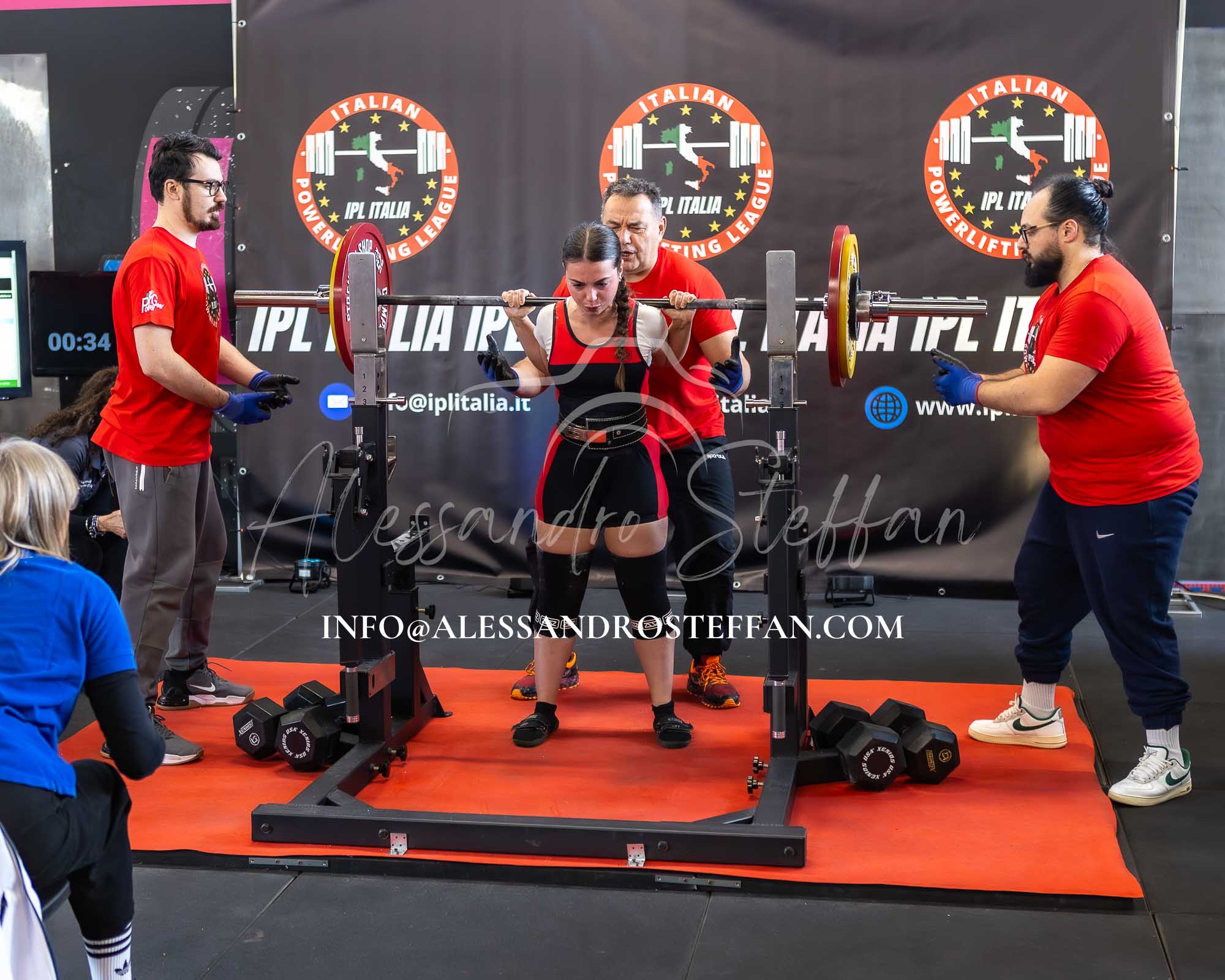 Alessandro Steffan – info@alessandrosteffan.com foto powerlifting atleti gara ipl italia cesena