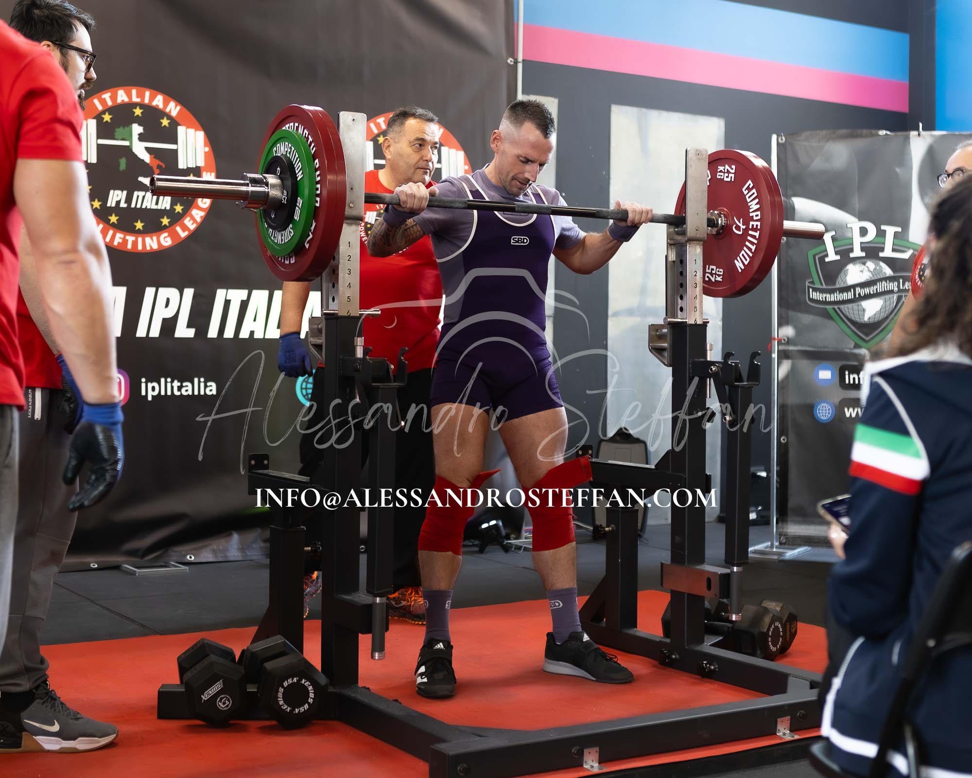 Alessandro Steffan – info@alessandrosteffan.com foto powerlifting atleti gara ipl italia cesena