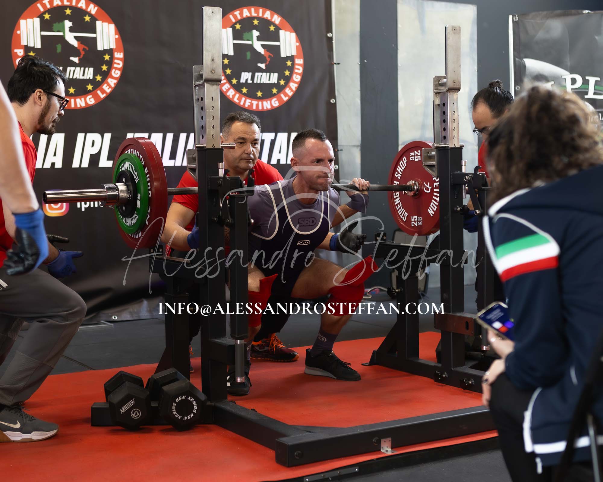 Alessandro Steffan – info@alessandrosteffan.com foto powerlifting atleti gara ipl italia cesena