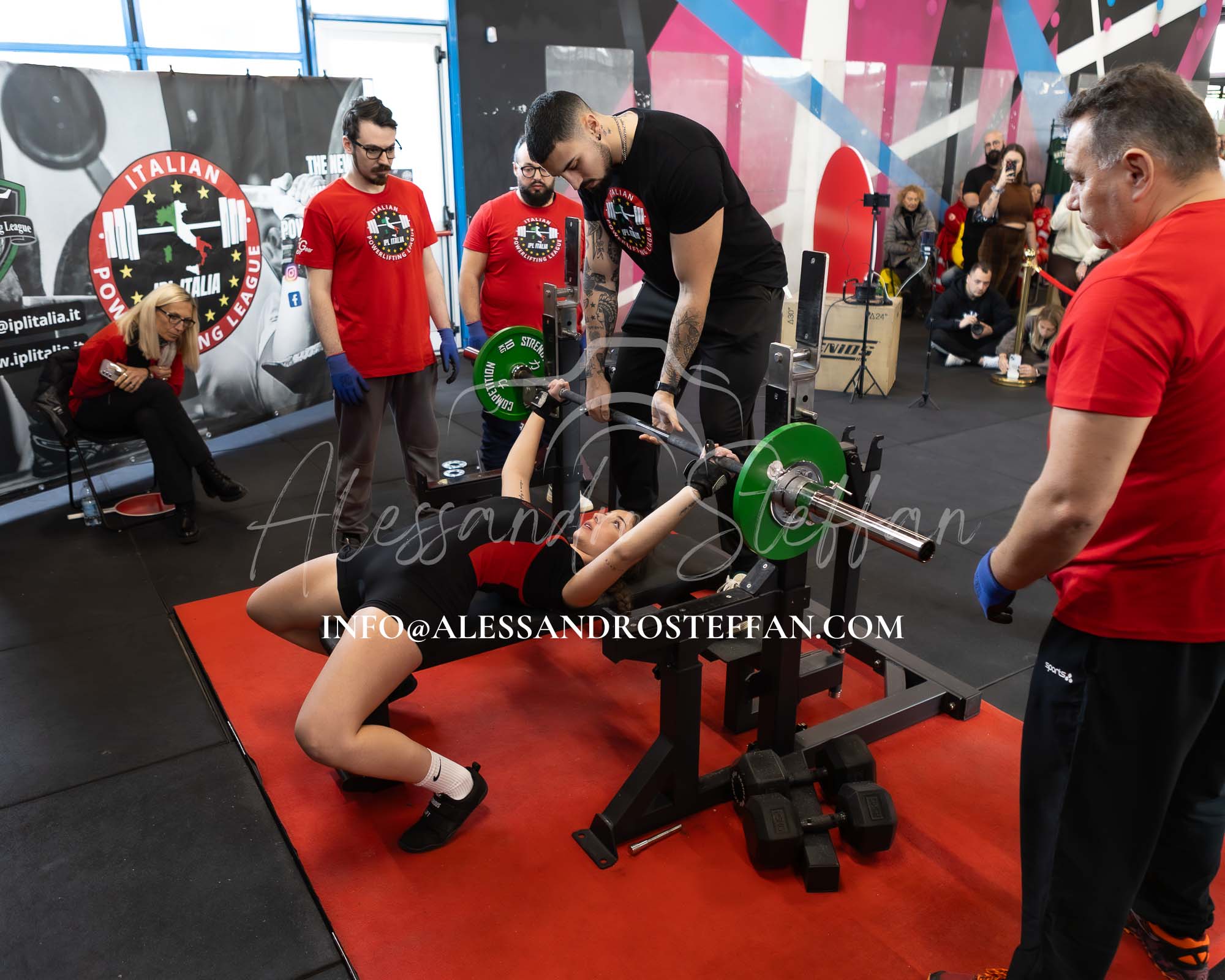 Alessandro Steffan – info@alessandrosteffan.com foto powerlifting atleti gara ipl italia cesena