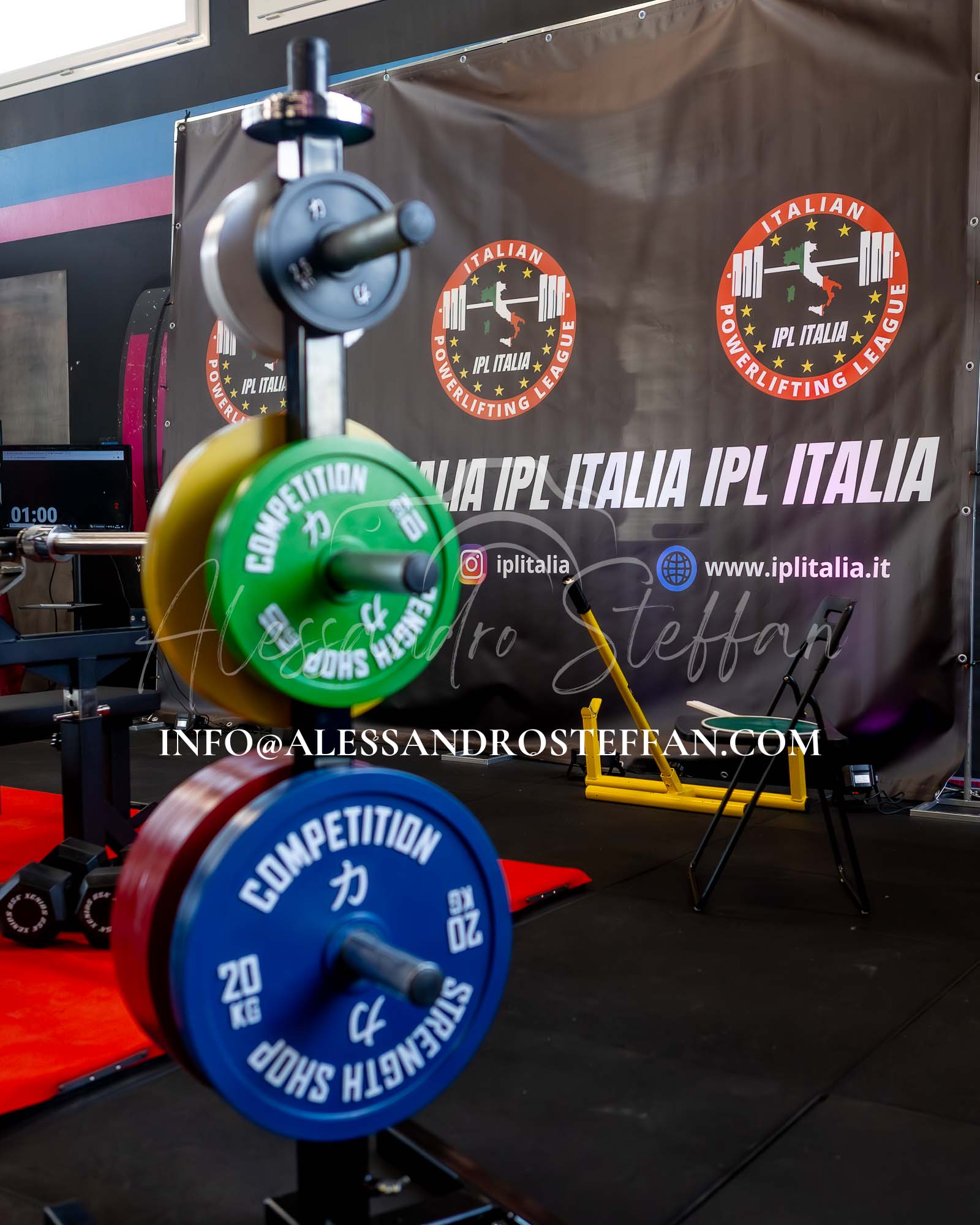 Alessandro Steffan – info@alessandrosteffan.com foto powerlifting atleti gara ipl italia cesena