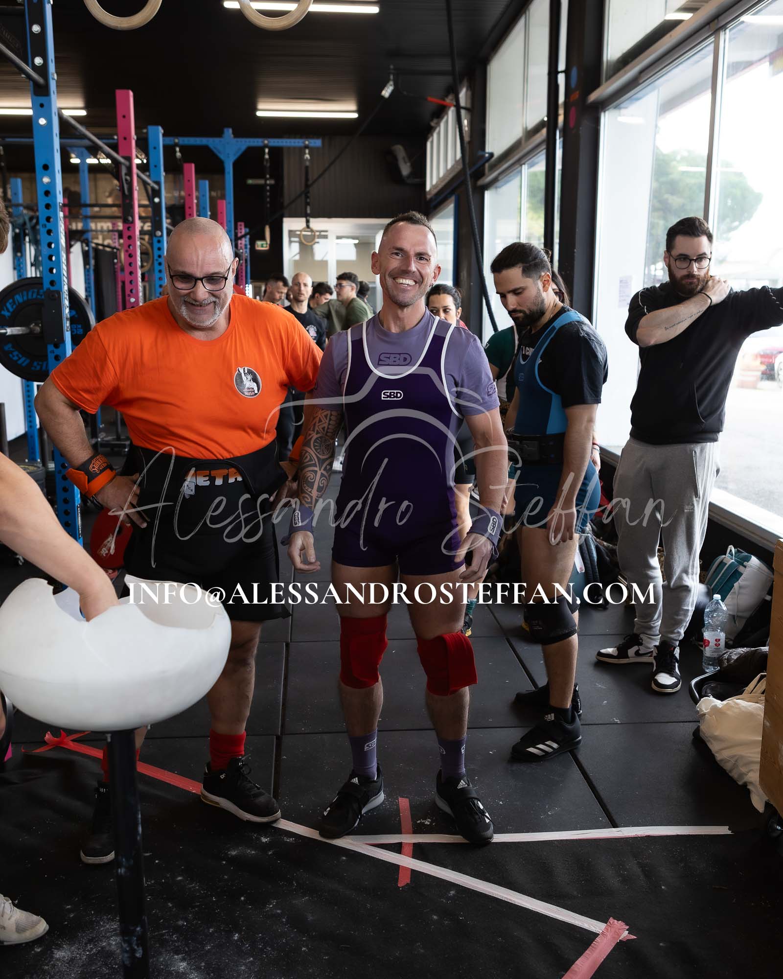 Alessandro Steffan – info@alessandrosteffan.com foto powerlifting atleti gara ipl italia cesena