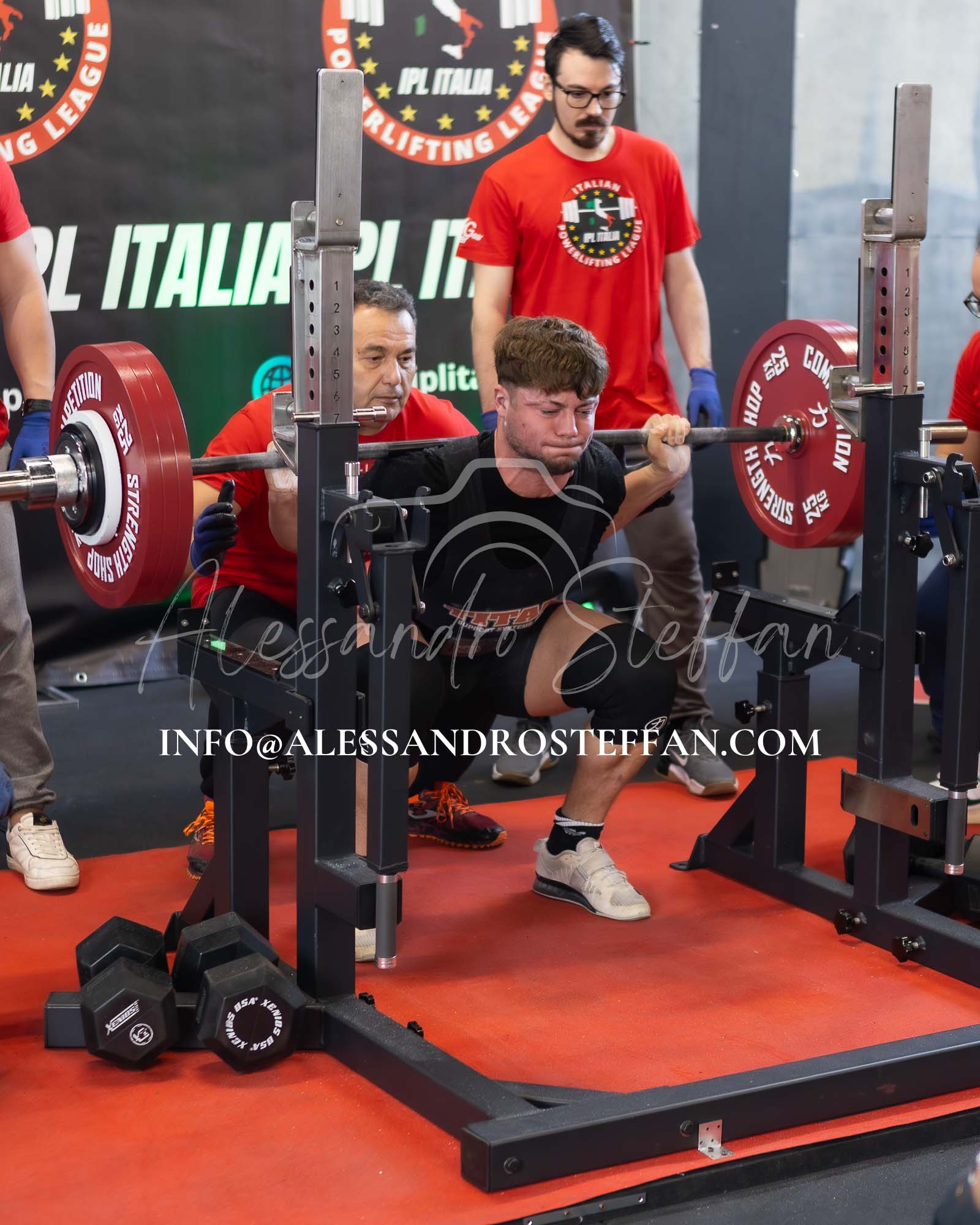 Alessandro Steffan – info@alessandrosteffan.com foto powerlifting atleti gara ipl italia cesena
